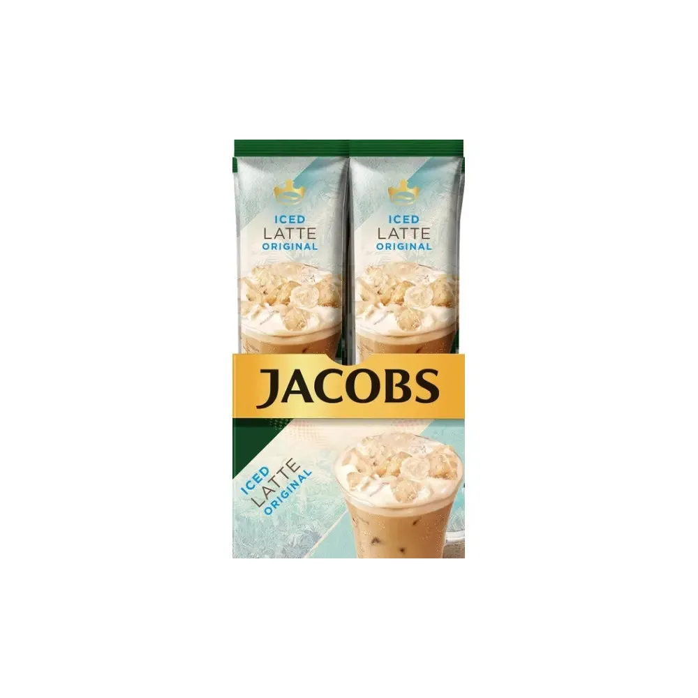 Кавовий напій  Jacobs  3в1 Iced Latte 21.5г*10шт