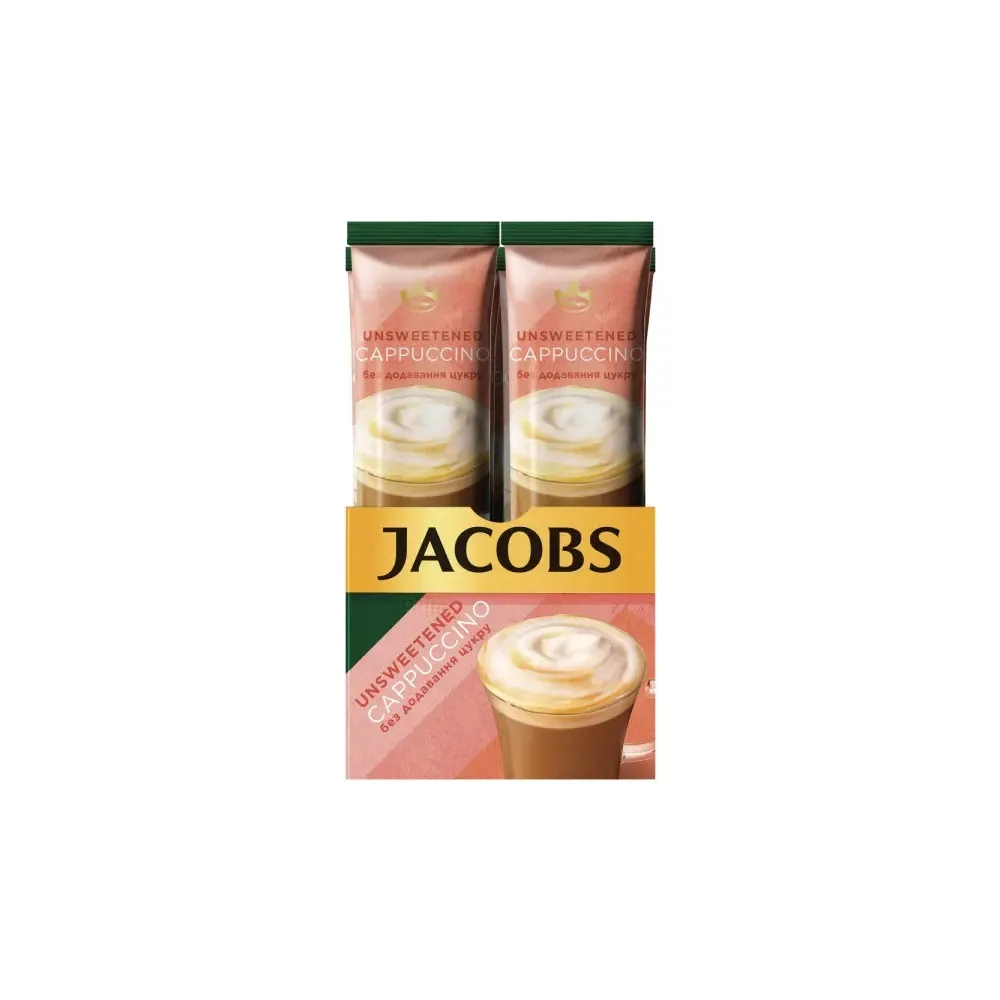 Кавовий напій  Jacobs Unsweetened Cappuccino 14г*10шт