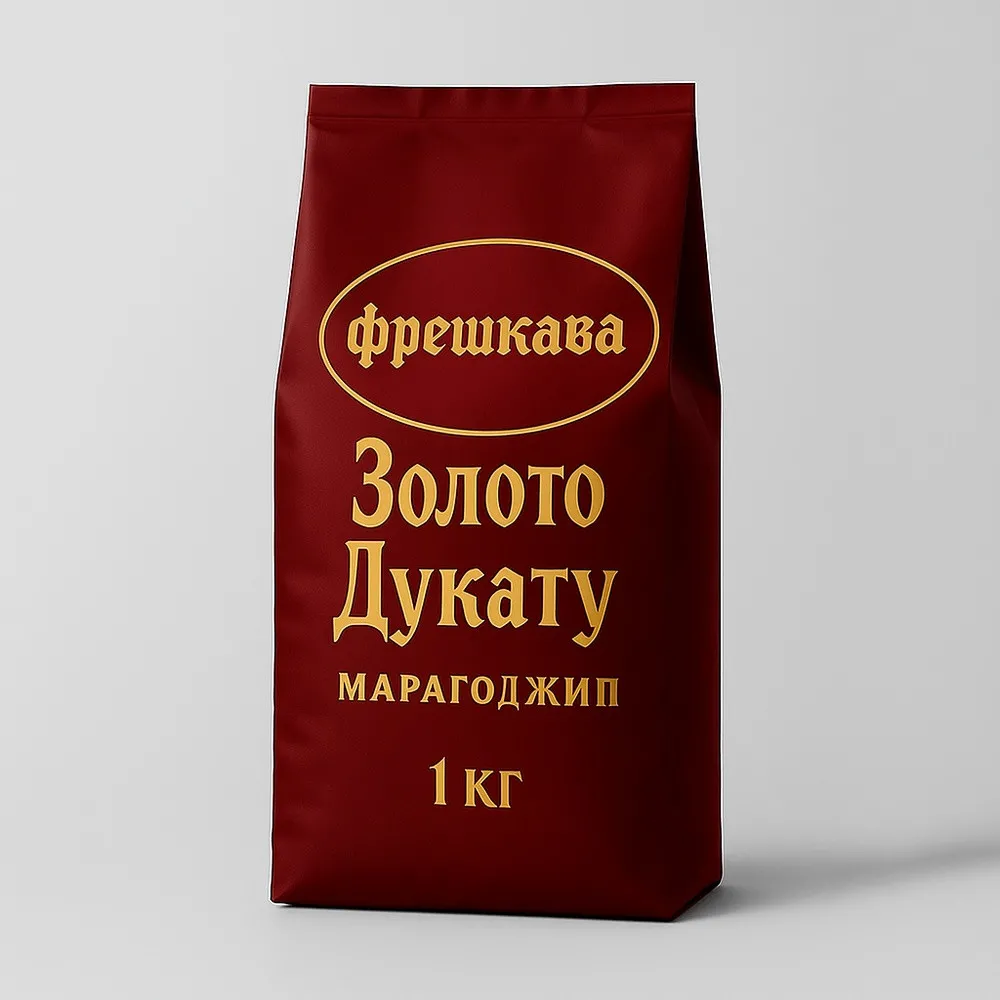 Кава в зернах "Золото Дукату" Марагоджип 1кг
