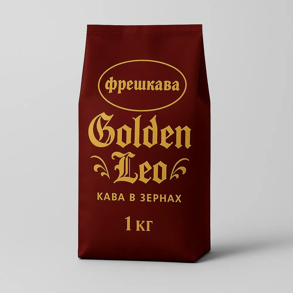 Кава в зернах "Golden Leo" 1кг