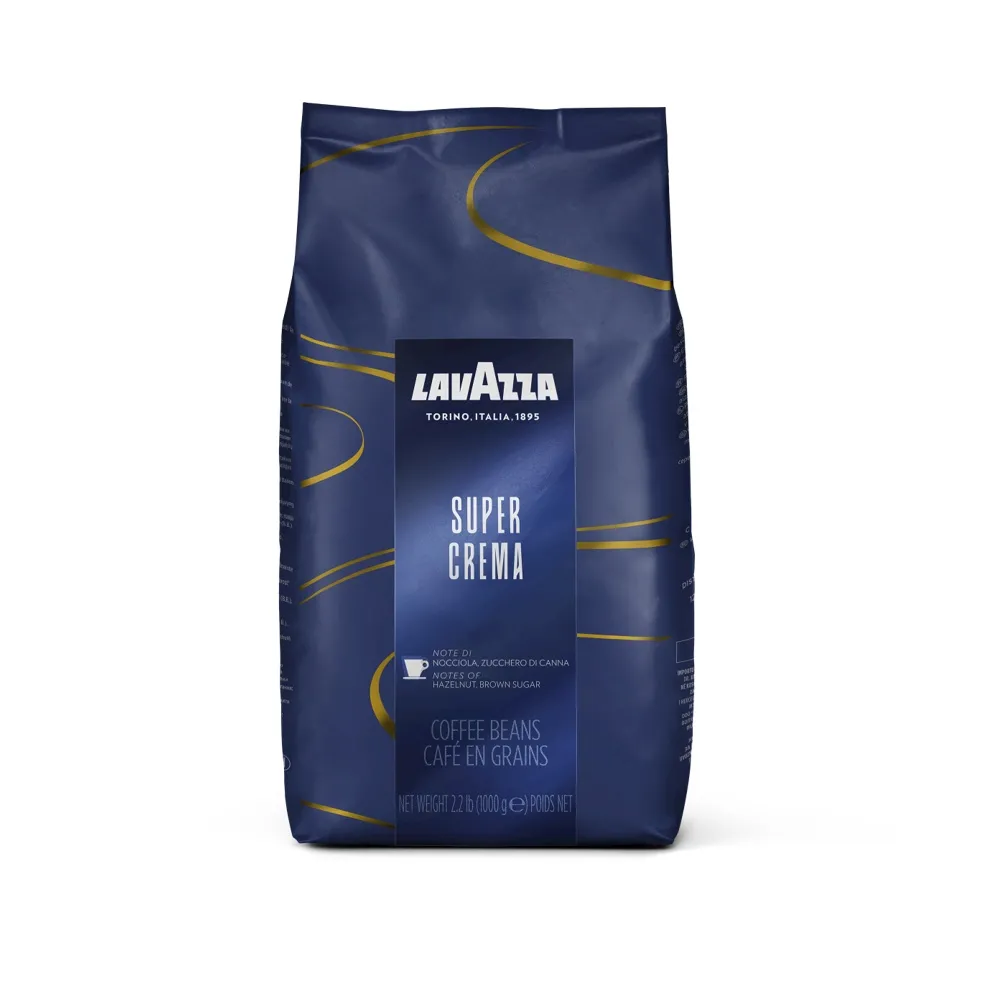 Кава в зернах Lavazza Super Crema 1кг