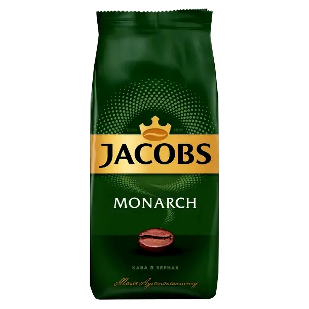Кава в зернах Jacobs Monarch 1 кг