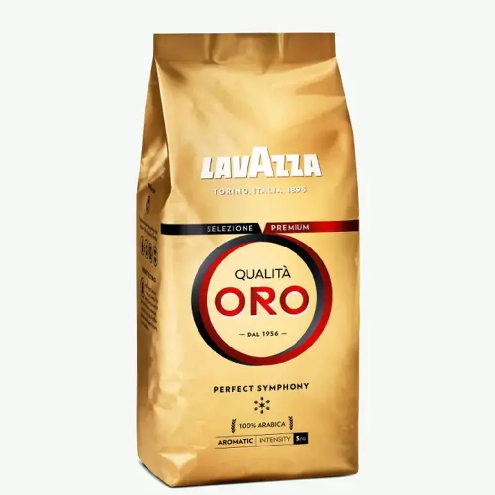 Кава в зернах Lavazza Qualita Oro 100% arabica 1кг.